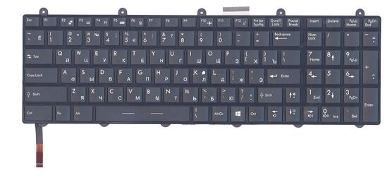 Клавиатура для ноутбука MSI (GE60, GE70, GT60, GP60, GT70, GP70) с подсветкой (Light) Black, (Black Frame) RU Клавиатура для ноутбука MSI (GE60, GE70, GT60, GP60, GT70, GP70) с подсветкой (Light) Black, (Black Frame) RU - фото 2