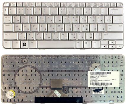 Клавиатура для ноутбука HP Pavilion (TX1000, TX2000, TX2500) Silver, RU - фото 6