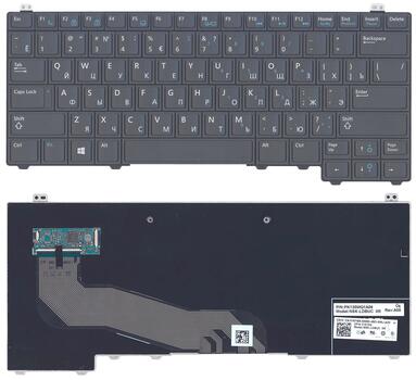 Клавиатура для ноутбука Dell latitude (E5440) Black, RU Клавиатура для ноутбука Dell latitude (E5440) Black, RU