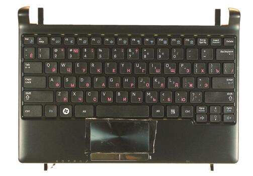Клавиатура для ноутбука Samsung (N250) Black, (Black TopCase), RU Клавиатура для ноутбука Samsung (N250) Black, (Black TopCase), RU