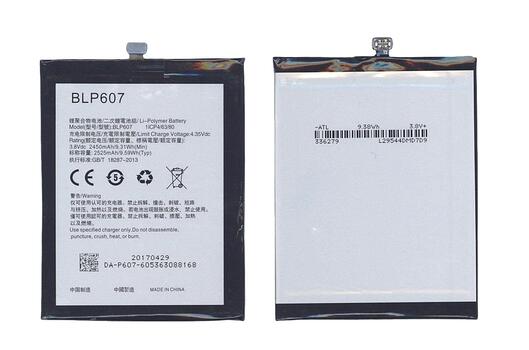 Аккумуляторная батарея для смартфона Oneplus BLP607 X 3.8V Black 2450mAh 9.31Wh Аккумуляторная батарея для смартфона Oneplus BLP607 X 3.8V Black 2450mAh 9.31Wh
