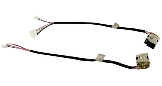 Разъем питания для ноутбука HP Pavilion DV7-2000, DV7-3000 6pin+2pin с кабелем