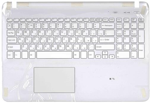 Клавиатура для ноутбука Sony (SVF15), White, (White Frame) RU - фото 2