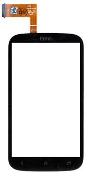 Тачскрин (Сенсорное стекло) для смартфона HTC Desire X T328E черный