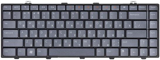 Клавиатура для ноутбука Dell Studio (1450, 1457, 1458, XPS L401, L501) Black, RU - фото 2
