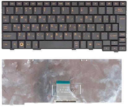 Клавиатура для ноутбука Toshiba (AC100-117, AC100, AZ100, AC100-10D, AC100-10U, AC100-10Z) Black, RU Клавиатура для ноутбука Toshiba (AC100-117, AC100, AZ100, AC100-10D, AC100-10U, AC100-10Z) Black, RU
