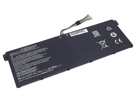 Аккумуляторная батарея для ноутбука Acer AC14B18J-3S1P Aspire ES1-511 11.4V Black 2600mAh Orig Аккумуляторная батарея для ноутбука Acer AC14B18J-3S1P Aspire ES1-511 11.4V Black 2600mAh Orig