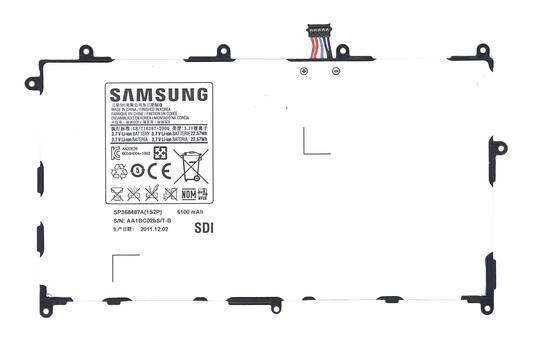 Аккумуляторная батарея для планшета Samsung SP368487A(1S2P) Galaxy Tab 8.9 3.7V White 6100mAh Orig Аккумуляторная батарея для планшета Samsung SP368487A(1S2P) Galaxy Tab 8.9 3.7V White 6100mAh Orig