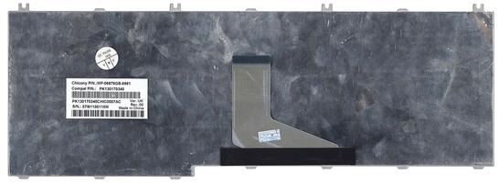 Клавиатура для ноутбука Toshiba Satellite (P205D-S7479 Series) Gray, RU - фото 3