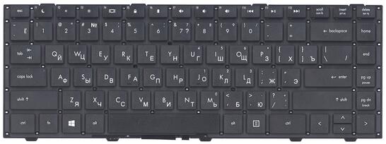 Клавиатура для ноутбука HP ProBook (4440S, 4441S) Black, (No Frame) RU - фото 2