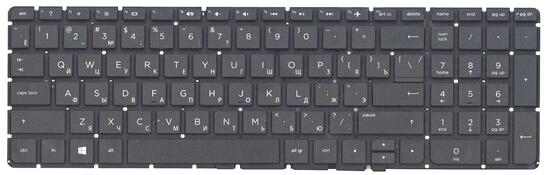 Клавиатура для ноутбука HP Pavilion (250 G4, 255 G4) Black, (No Frame) RU - фото 7