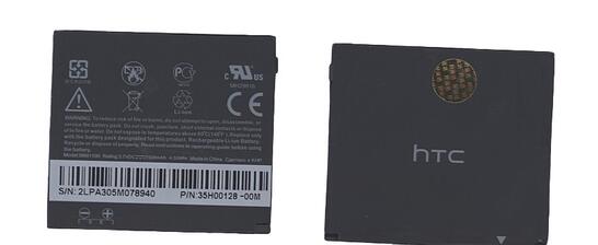 Аккумуляторная батарея для смартфона HTC BB81100 HD2 Touch Leo T8585 3.7V Black 1500mAh 4.55Wh Аккумуляторная батарея для смартфона HTC BB81100 HD2 Touch Leo T8585 3.7V Black 1500mAh 4.55Wh