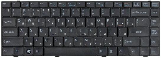 Клавиатура для ноутбука Sony Vaio (VGN-FZ) Black, RU Клавиатура для ноутбука Sony Vaio (VGN-FZ) Black, RU - фото 2