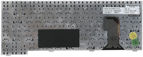 Клавиатура для ноутбука Fujitsu Amilo (PI2550, PI2540, PI2530, XI2428) Black, RU (вертикальный энтер) - фото 3