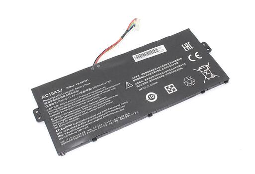 Аккумуляторная батарея для ноутбука Acer AC15A3J Chromebook Spin 11 C738T 11.4V Black 3600mAh 8Pin OEM - фото 6