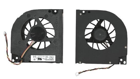 Вентилятор для ноутбука Dell Inspiron 1501, 1505, 6000, 6400, 9100, 9200, 9300, 9400, E1505, E1705, E1710, Latitude 131L, Vostro 1000, XPS M170, M1710, Precision M90, M6300, Fujitsu Amilo XA3530, 5V 0.5A 3-pin Forcecon