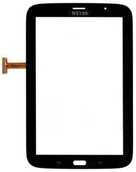 Тачскрин (Сенсорное стекло) для планшета Samsung Galaxy Note 8.0 GT-N5100 черный