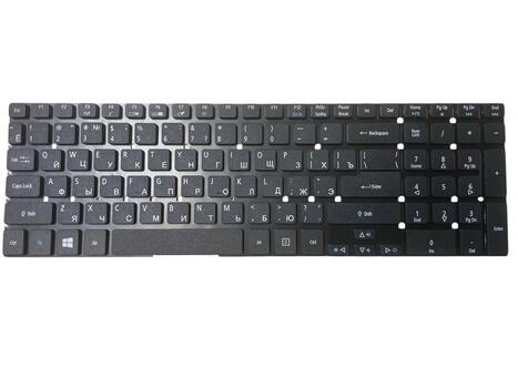 Клавиатура для ноутбука Acer Aspire 5755, 5755G, 5830, 5830G, 5830T, 5830TG, E5-571 Black, (No Frame), RU