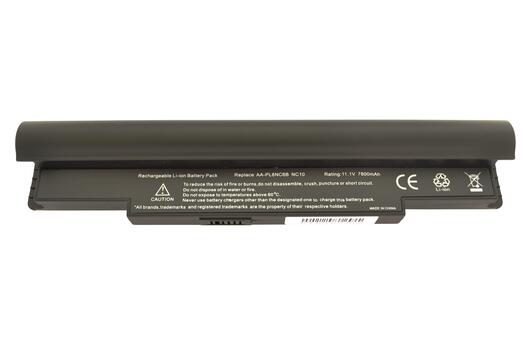 Усиленная аккумуляторная батарея для ноутбука Samsung AA-PB6NC6W NC10 11.1V Black 7800mAh OEM - фото 4