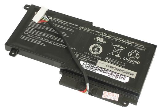 Аккумуляторная батарея для ноутбука Toshiba PA5107U-1BRS Satellite S55T 14.4V Black 2838mAh Orig Аккумуляторная батарея для ноутбука Toshiba PA5107U-1BRS Satellite S55T 14.4V Black 2838mAh Orig
