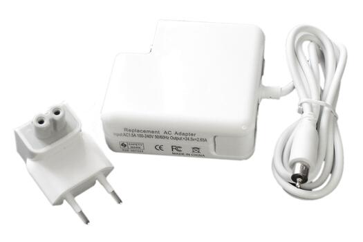 Блок питания для ноутбука Apple 65W 24V 2.65A 7.7 x 2.5mm A1021 OEM Блок питания для ноутбука Apple 65W 24V 2.65A 7.7 x 2.5mm A1021 OEM