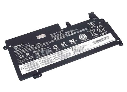 Аккумуляторная батарея для ноутбука Lenovo 01AV400 ThinkPad S2 13 11.4V Black 3635mAh