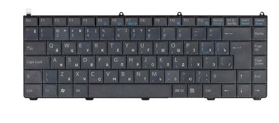 Клавиатура для ноутбука Sony Vaio (VGN-AR, VGN-FE) Black, RU Клавиатура для ноутбука Sony Vaio (VGN-AR, VGN-FE) Black, RU - фото 2