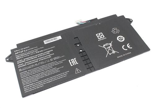 Аккумуляторная батарея для ноутбука Acer AP12F3J Aspire S7-391-682 7.6V Black 5000mAh OEM - фото 6