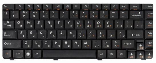 Клавиатура для ноутбука Lenovo IdeaPad (G460) Black, RU - фото 2