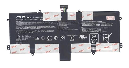 Аккумуляторная батарея для планшета Asus C12-TF201XD Transformer Prime TF201 7.4V Black 2260mAh Orig