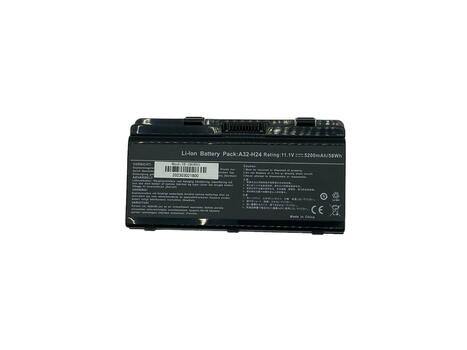 Аккумуляторная батарея для ноутбука Hasee A32-H24 Elegance A300 11.1V Black 5200mAh OEM