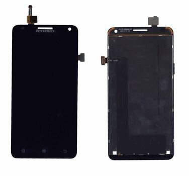 Матрица с тачскрином (модуль) для Lenovo IdeaPhone S580 черный Матрица с тачскрином (модуль) для Lenovo IdeaPhone S580 черный