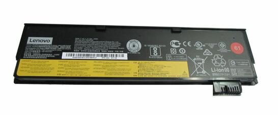 Аккумуляторная батарея для ноутбука Lenovo 01AV452 ThinkPad T580 11.4V Black 2060mAh OEM Аккумуляторная батарея для ноутбука Lenovo 01AV452 ThinkPad T580 11.4V Black 2060mAh OEM