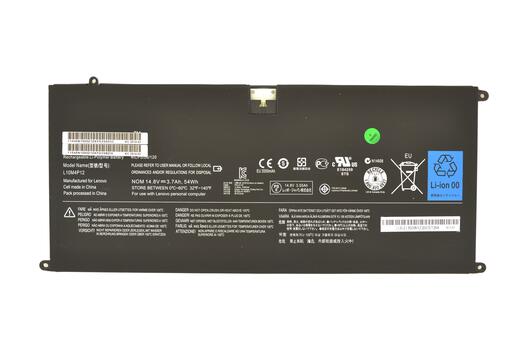 Аккумуляторная батарея для ноутбука Lenovo-IBM L10M4P12 IdeaPad U300s 14.8V Black 3700mAh Orig - фото 2