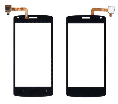 Тачскрин (Сенсорное стекло) для смартфона Fly IQ4417 Quad era energy 3 черный