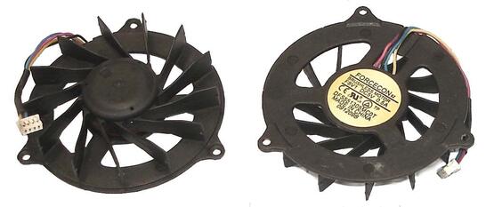 Вентилятор для ноутбука Dell Studio 1535, 1536, 1537, 1558, 5V 0.5A 4-pin Forcecon