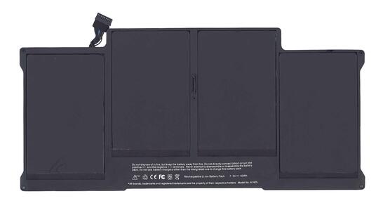 Аккумуляторная батарея для ноутбука Apple A1405 MacBook Air 13&quot; A1466 (2012) 7.3V Black 6700mAh OEM - фото 6