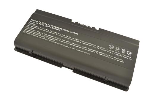 Усиленная аккумуляторная батарея для ноутбука Toshiba PA2522U Satellite A25 10.8V Black 8800mAh OEM - фото 3