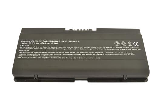 Усиленная аккумуляторная батарея для ноутбука Toshiba PA2522U Satellite A25 10.8V Black 8800mAh OEM - фото 4