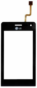 Тачскрин (Сенсорное стекло) для смартфона LG Viewty KU990 черное Тачскрин (Сенсорное стекло) для смартфона LG Viewty KU990 черное