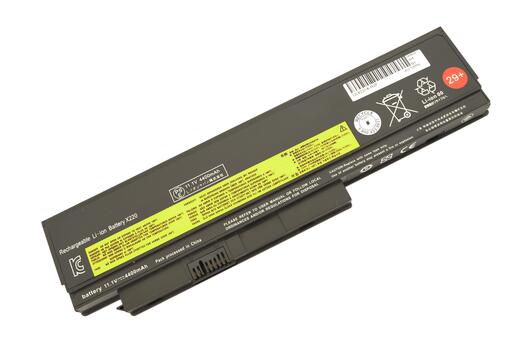 Аккумуляторная батарея для ноутбука Lenovo-IBM 42T4940 ThinkPad X220 11.1V Black 5200mAh OEM - фото 2