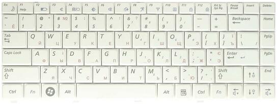 Клавиатура для ноутбука Samsung (R420, R418, R423, R425, R428, R429, R469, RV41, RV408) White, RU - фото 7