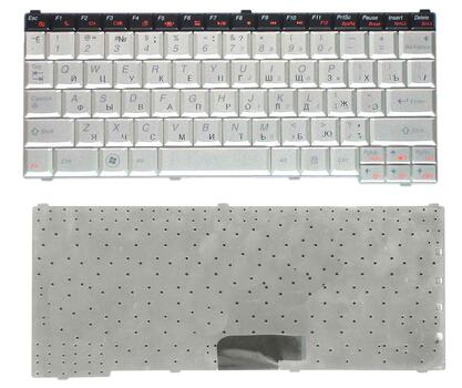 Клавиатура для ноутбука Lenovo Ideapad (U150) Silver, RU Клавиатура для ноутбука Lenovo Ideapad (U150) Silver, RU