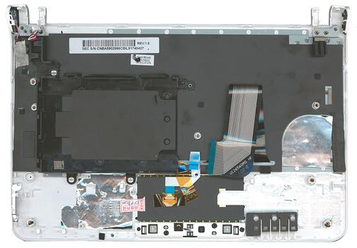 Клавиатура для ноутбука Samsung (NC110) White, (White TopCase), RU - фото 2