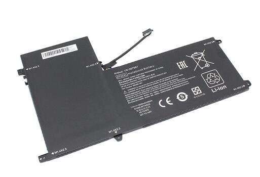 Аккумуляторная батарея для ноутбука HP HSTNN-C75C ElitePad 900 G1 7.4V Black 3500mAh OEM