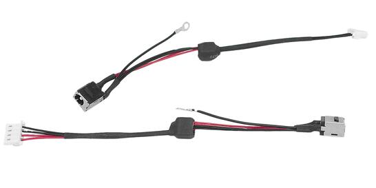 Разъем питания для ноутбука Toshiba Satellite T110, T115 с кабелем HY-TO013