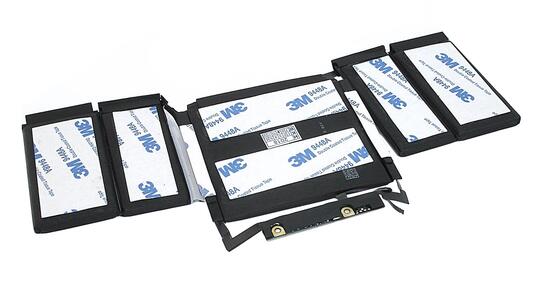 Аккумуляторная батарея для ноутбука Apple A1819 MacBook Pro Retina 13 Touch Bar A1706 11.41V Black 4314mAh Orig - фото 2