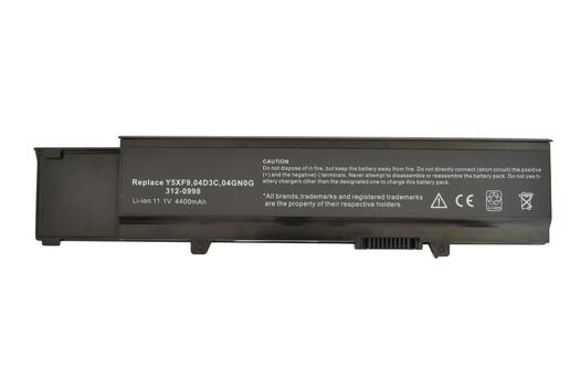 Аккумуляторная батарея для ноутбука Dell CYDWV Vostro 3400 11.1V Black 4400mAh Orig