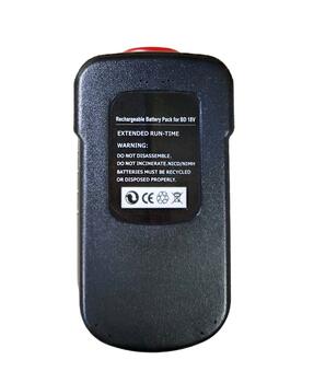 Аккумулятор для шуруповерта Black&amp;Decker 244760-00 BD18PSK 3.0Ah 18V черный Li-Ion - фото 2