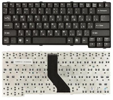Клавиатура Toshiba Satellite (L10, L15, L20, L25, L30, L35, L100, L110, L120 series, Tecra L2) Black, RU
